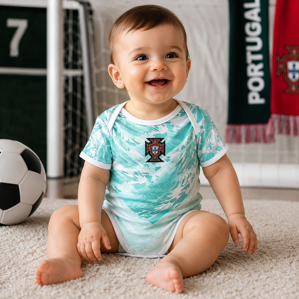 Portugal Away Kit Baby Romper
