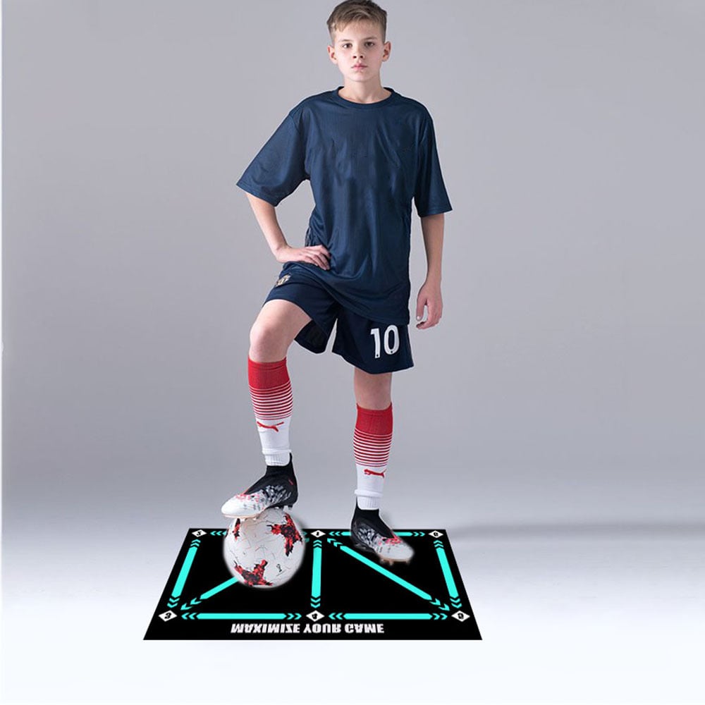 Soccer Training Agility Dribbling Footwork Practice Mat