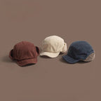 Corduroy Earflap Winter Hat Cap