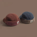 Corduroy Earflap Winter Hat Cap