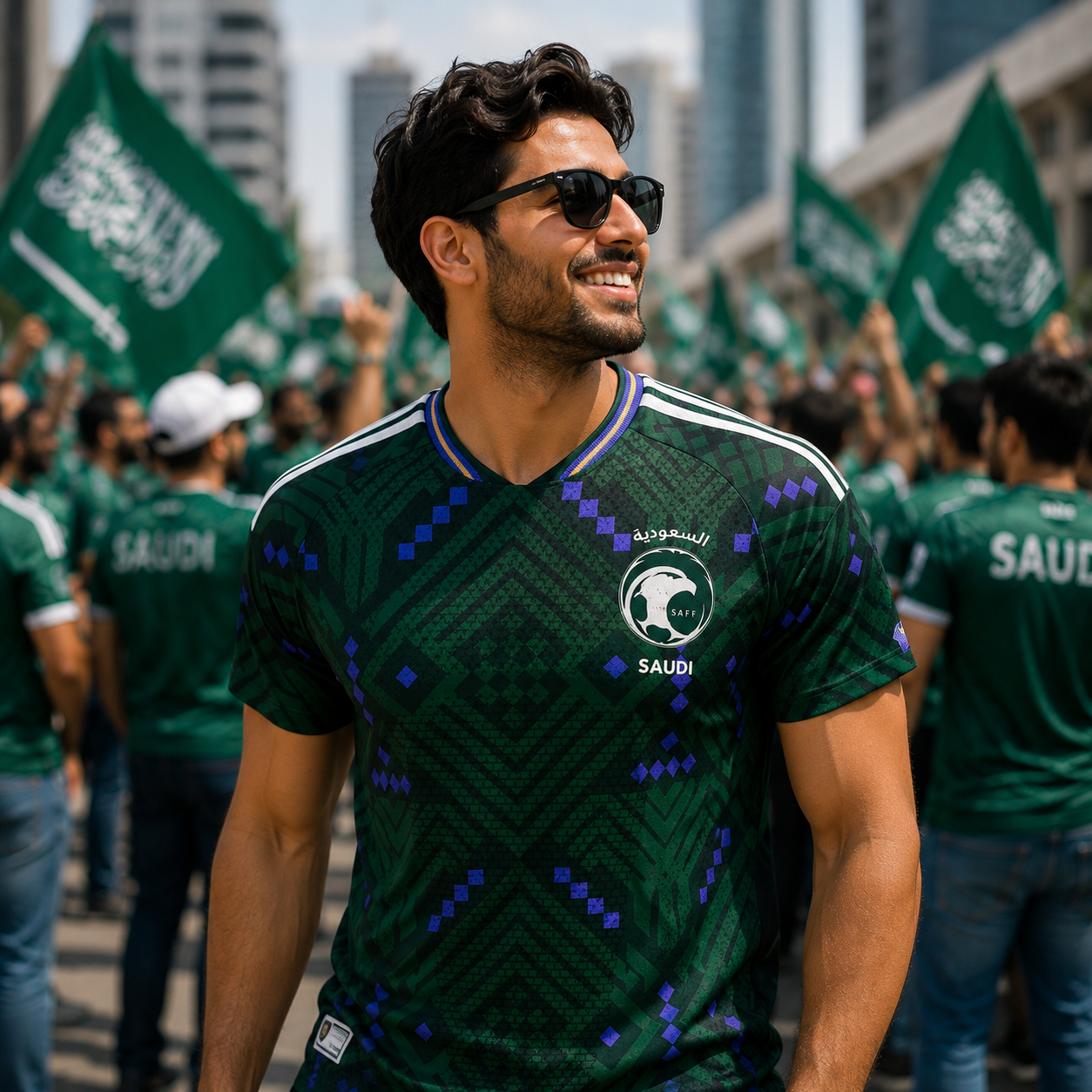 Saudi Arabia 2026 Men's Football Fan Jersey