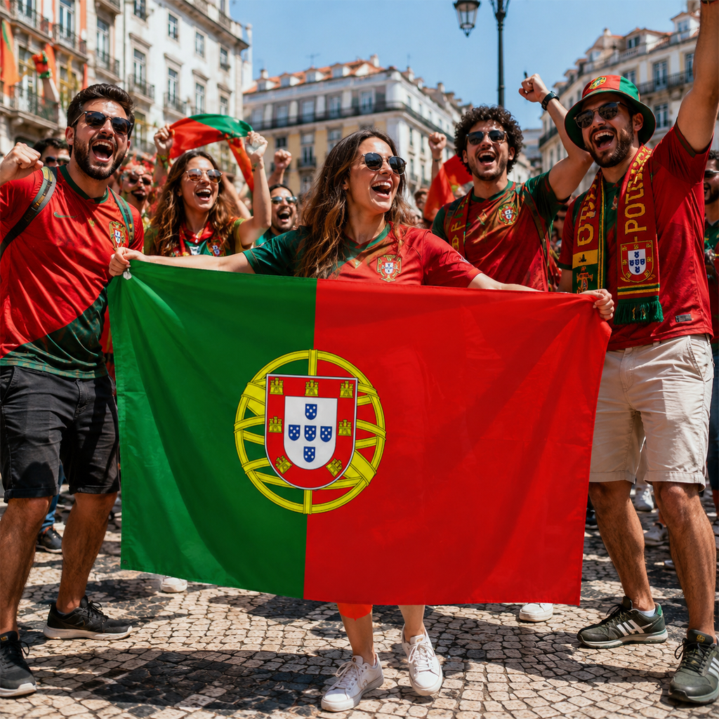 Portugal Fan Cape