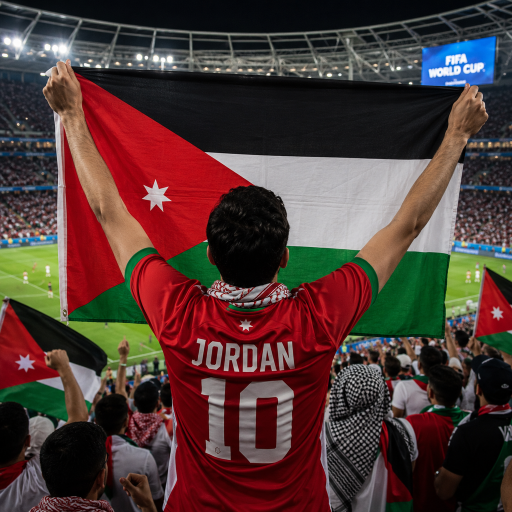 Jordan Flag Side
