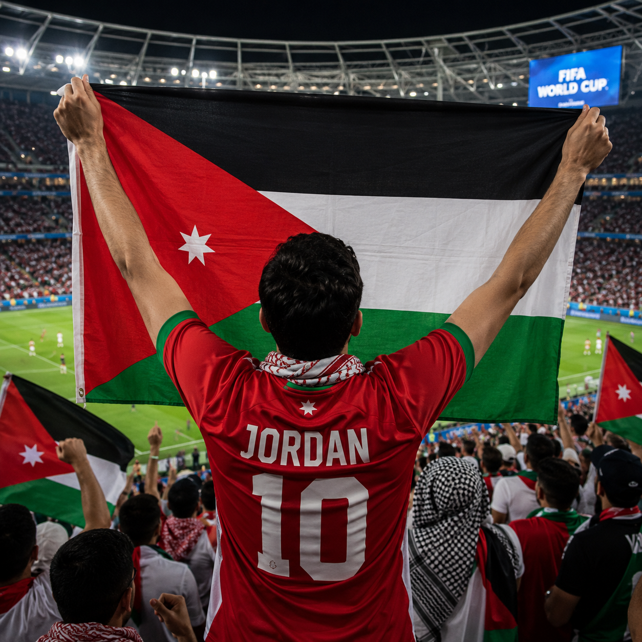 Jordan Flag Side