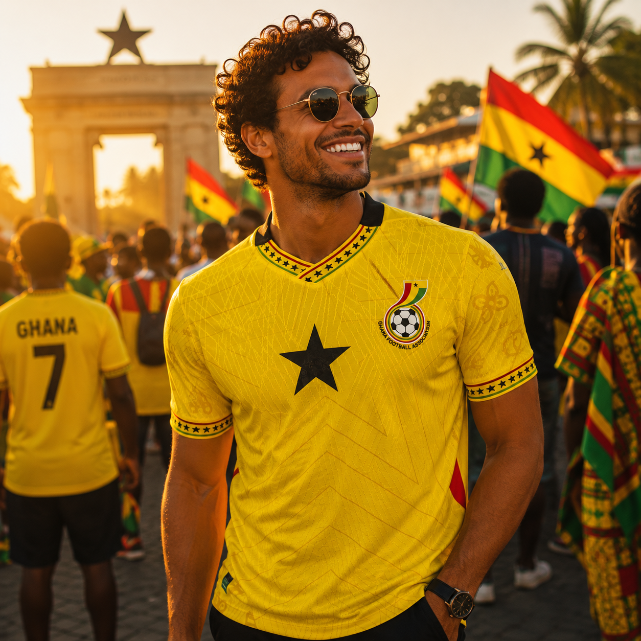 Ghana 2026 Men's Football Fan Jersey