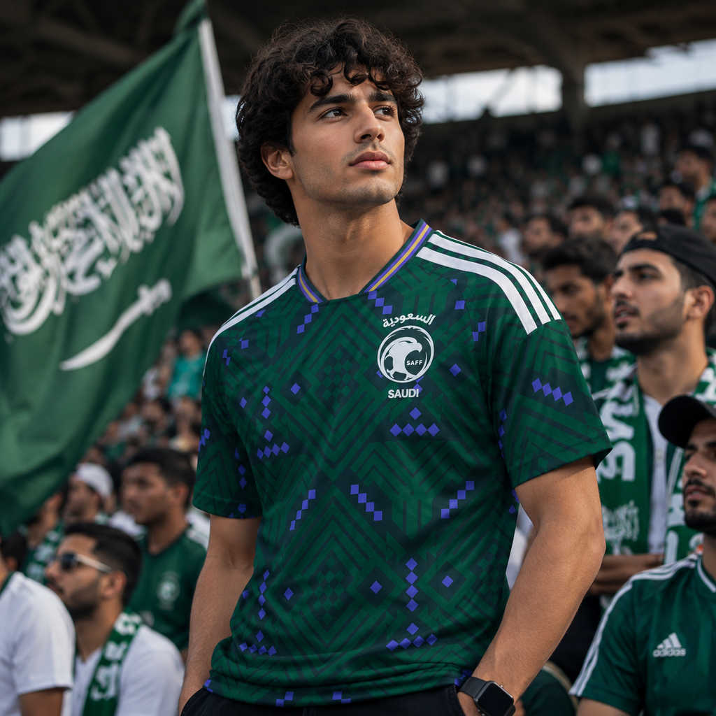 Saudi Arabia 2026 Men's Football Jersey