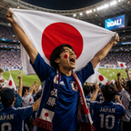 Japan Flag Side