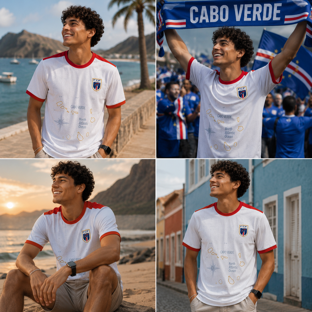Cape Verde 2026 Men's Football Jersey