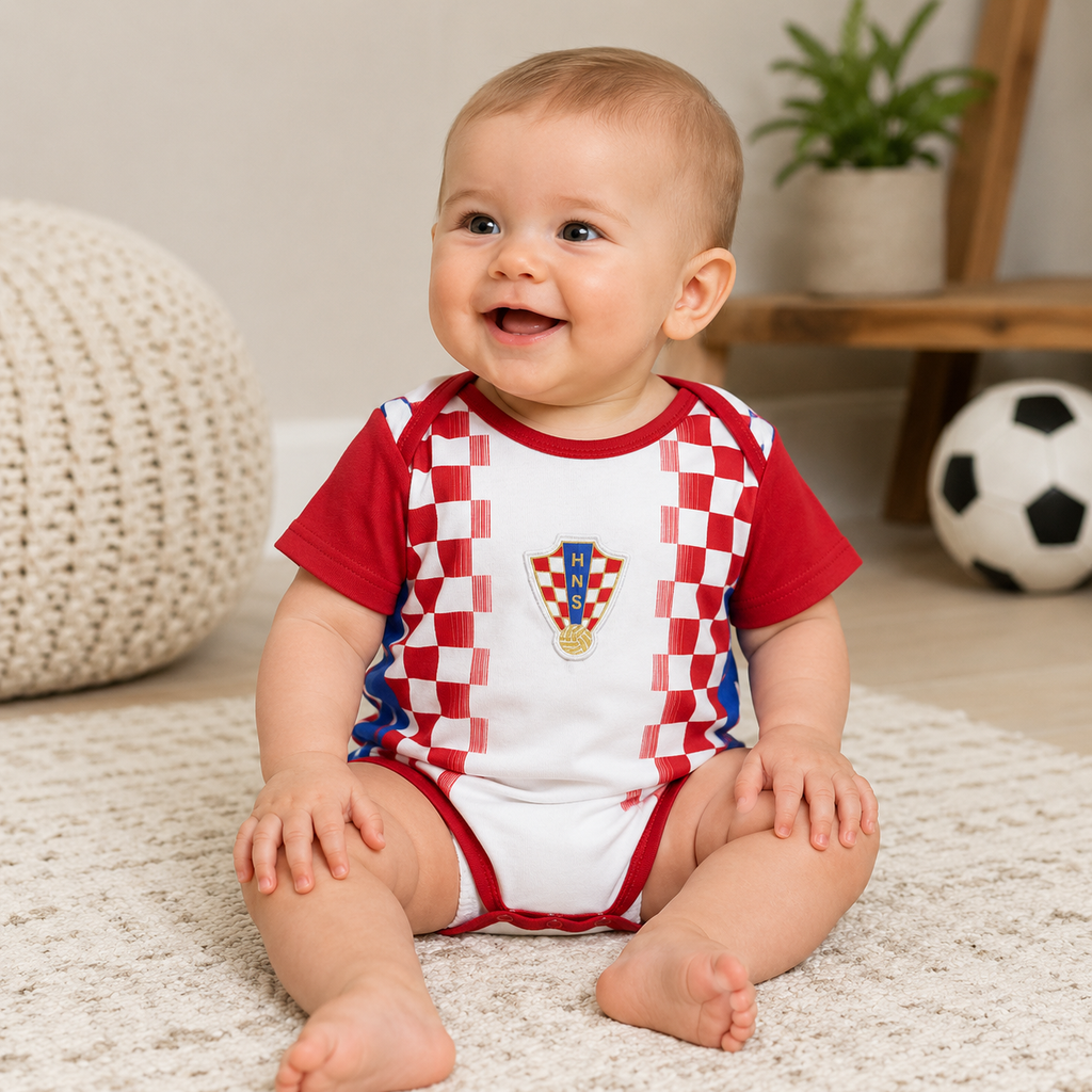 Croatia Baby Romper Side