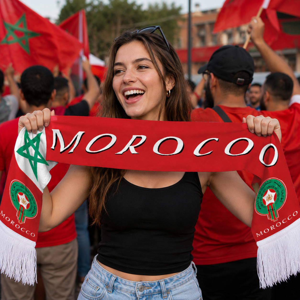 Morocco Scarf Detail