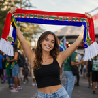 South Africa Scarf Detail