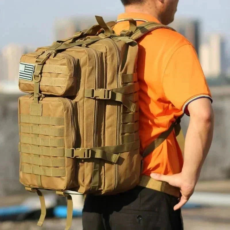 Waterproof Hiking Backpack 50 Liter Outdoor Backpack Pack