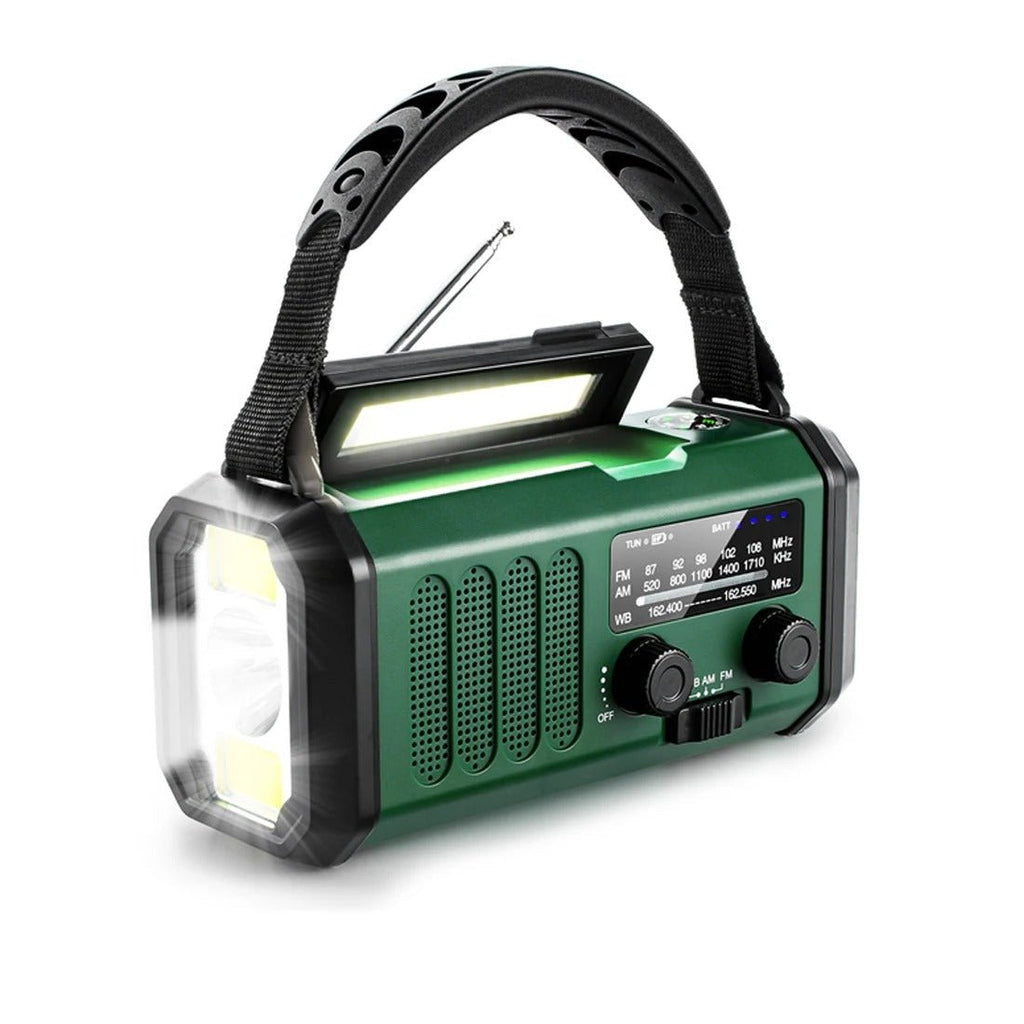 Emergency Radio Solar Powered USB Charger Portable Device