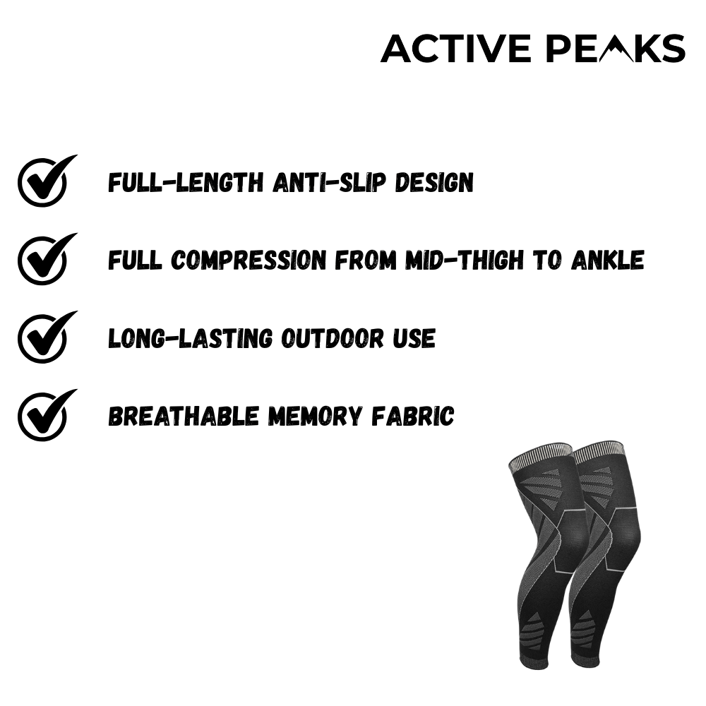 Compression Knee Sleeve Full Length Support Sleeve