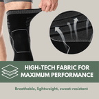 Compression Knee Sleeve Full Length Support Sleeve
