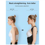 Posture Corrector Adjustable Back Support Brace for Men and Women