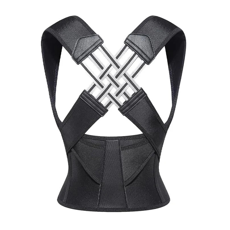Posture Corrector Adjustable Back Support Brace for Men and Women
