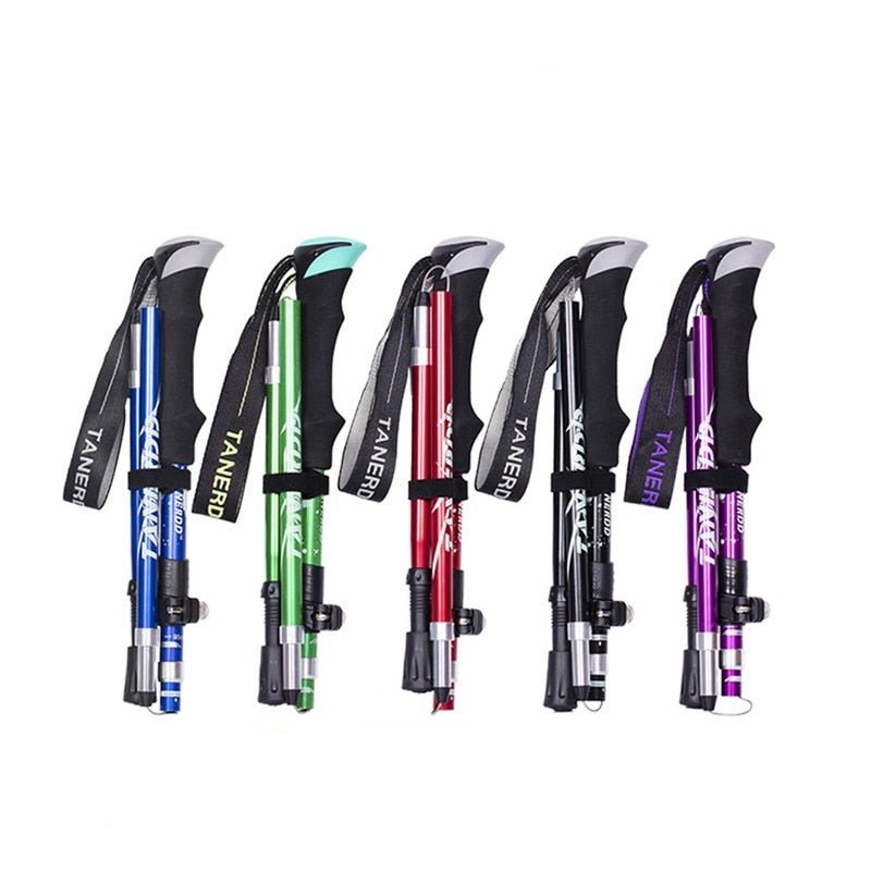 Adjustable Foldable Telescopic Trekking Hiking Poles