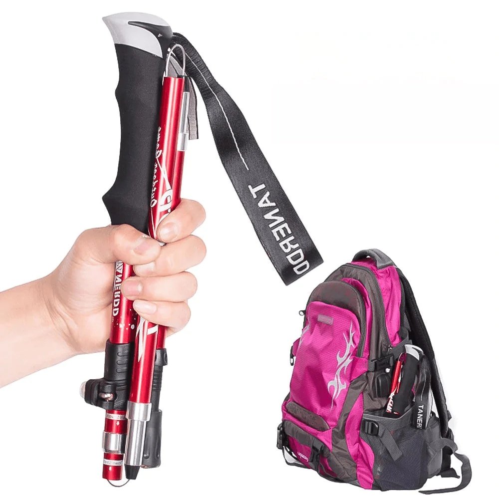 Adjustable Foldable Telescopic Trekking Hiking Poles