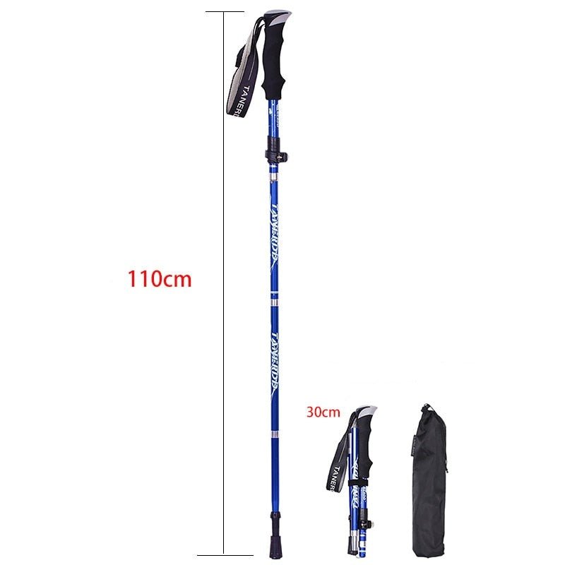 Adjustable Foldable Telescopic Trekking Hiking Poles