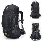 Hiking Backpack Waterproof Large Capacity 60L Camping Trekking Travel Bag