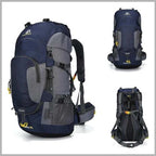 Hiking Backpack Waterproof Large Capacity 60L Camping Trekking Travel Bag