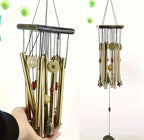 Copper Bell Wind Chime with Aluminum Alloy Tubes Outdoor Wind Chime