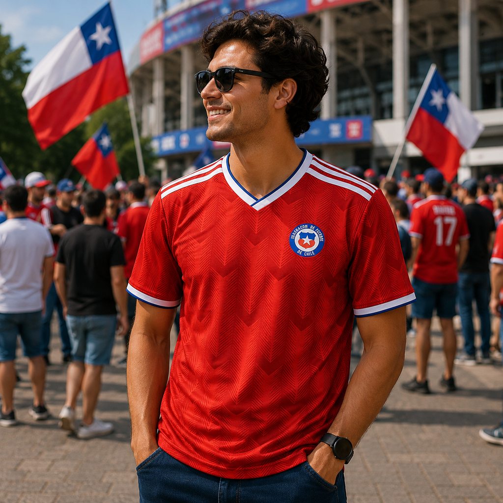 Men's Chile Football Jersey 2026