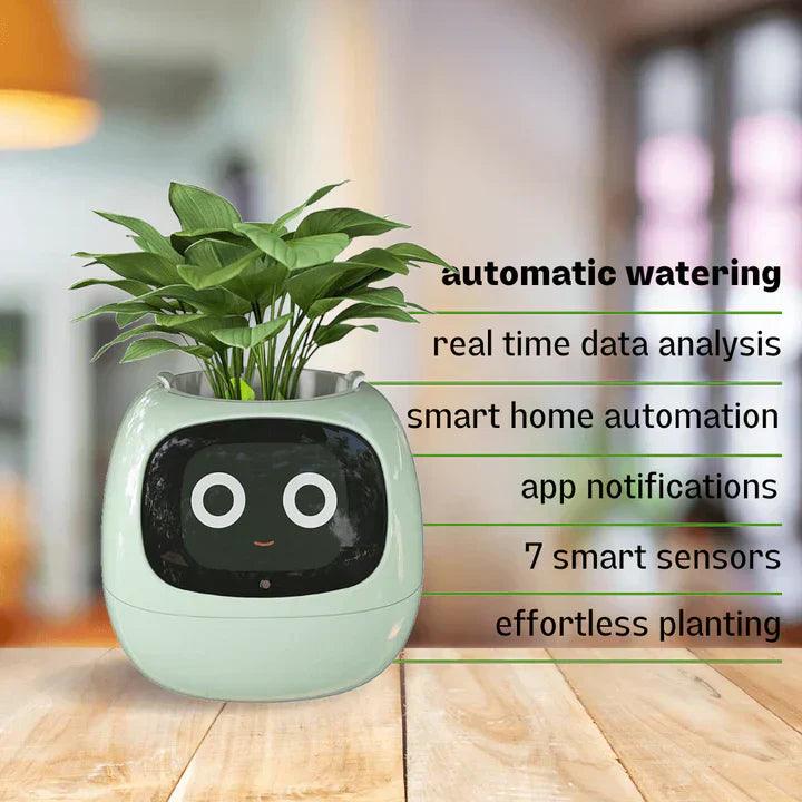 Self-Watering Indoor Plant Pot Planter Smart Circular Container
