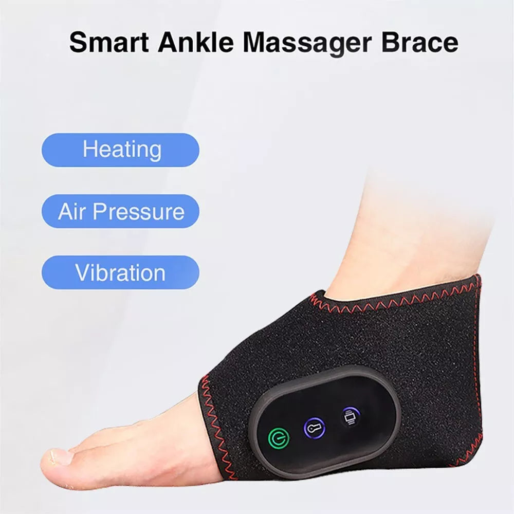 Ankle Compression Sleeve with Massage Support Brace