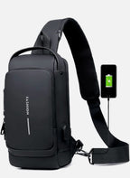 Anti Theft Backpack with Locking Zippers and Hidden Pockets Backpack