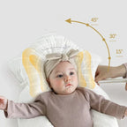 Toddler Pillow Antibacterial Rectangular Soft Baby Pillow