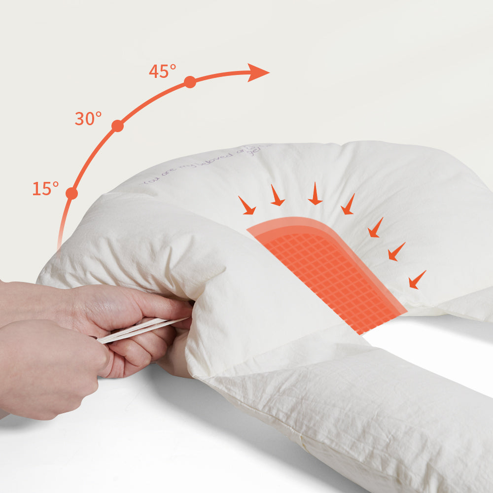 Toddler Kids Antibacterial Rectangular Pillow for Children