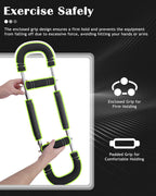 Adjustable Arm Exerciser Spring Bar Forearm Triceps Strength Trainer