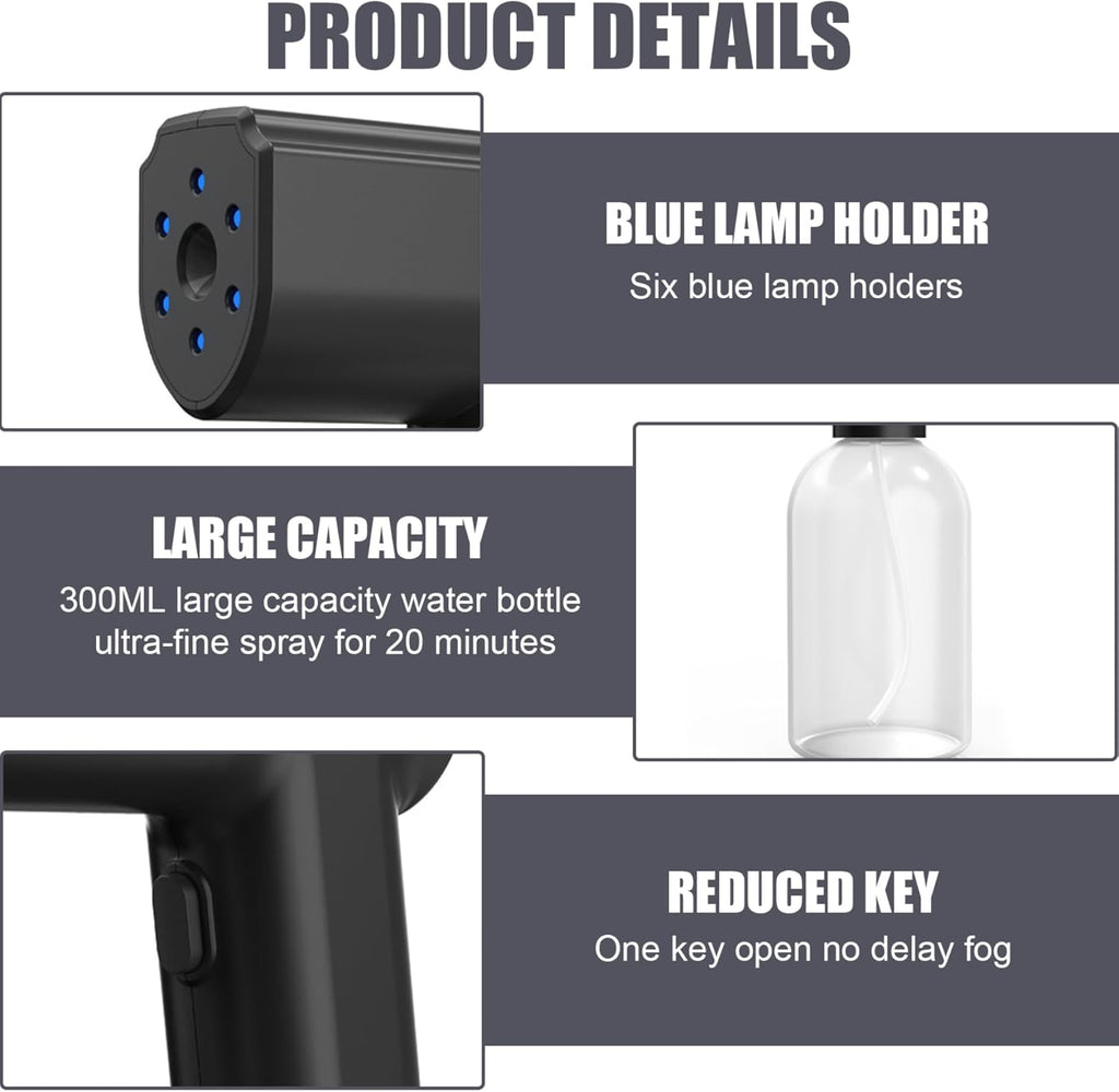 Handheld Disinfectant Fogger Atomizer Sprayer Portable Mist Cleaner