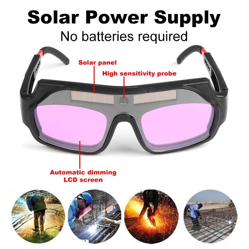 Auto Darkening Welding Goggles Safety Eye Protection Gear