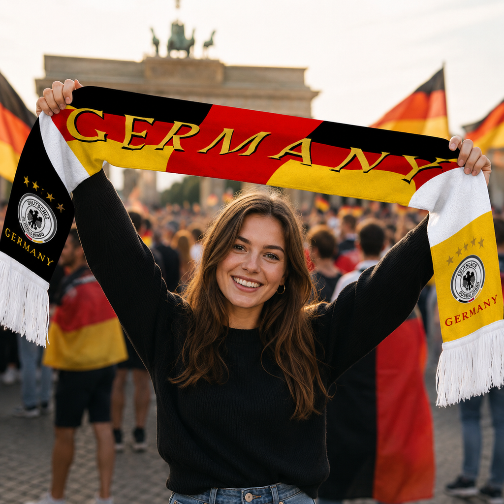 Germany Fan Scarf