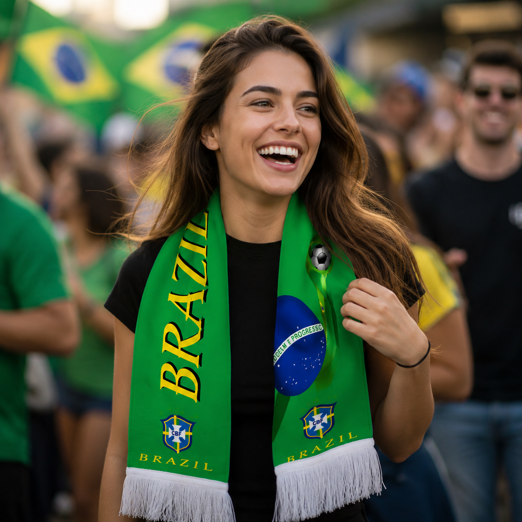 Brazil Scarf Detail
