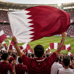 Qatar Flag Side
