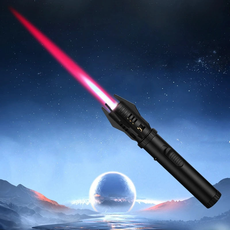 360 Degree Windproof Turbine Refillable Butane Lighter