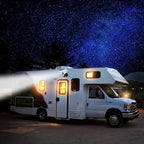 Solar Powered Outdoor Motion Sensor LED Floodlight for Camping RV
