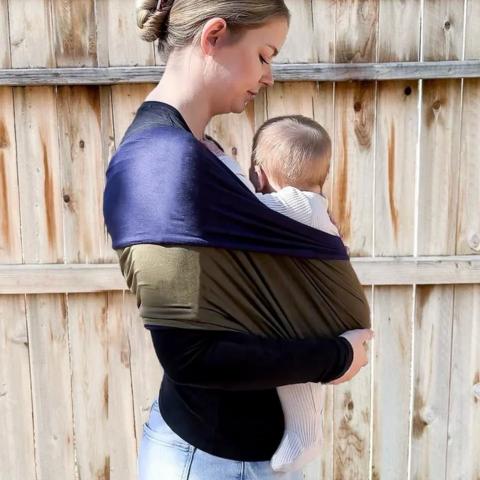 Infant Baby Carrier Soft Structured Front Wrap Sling