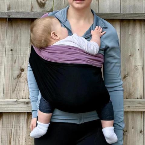 Infant Baby Carrier Soft Structured Front Wrap Sling