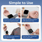 Automatic Rechargeable Wrist Blood Pressure Monitor