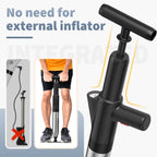 Toilet Plunger High Pressure Stainless Steel Handle Unclogger