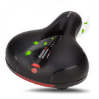 Bicycle Saddle Soft Padded Seat with Rear Reflector
