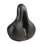 Bicycle Saddle Soft Padded Seat with Rear Reflector