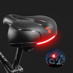 Bicycle Saddle Soft Padded Seat with Rear Reflector