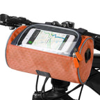 Bicycle Handlebar Bag Touchscreen Waterproof Accessory Pouch