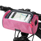 Bicycle Handlebar Bag Touchscreen Waterproof Accessory Pouch